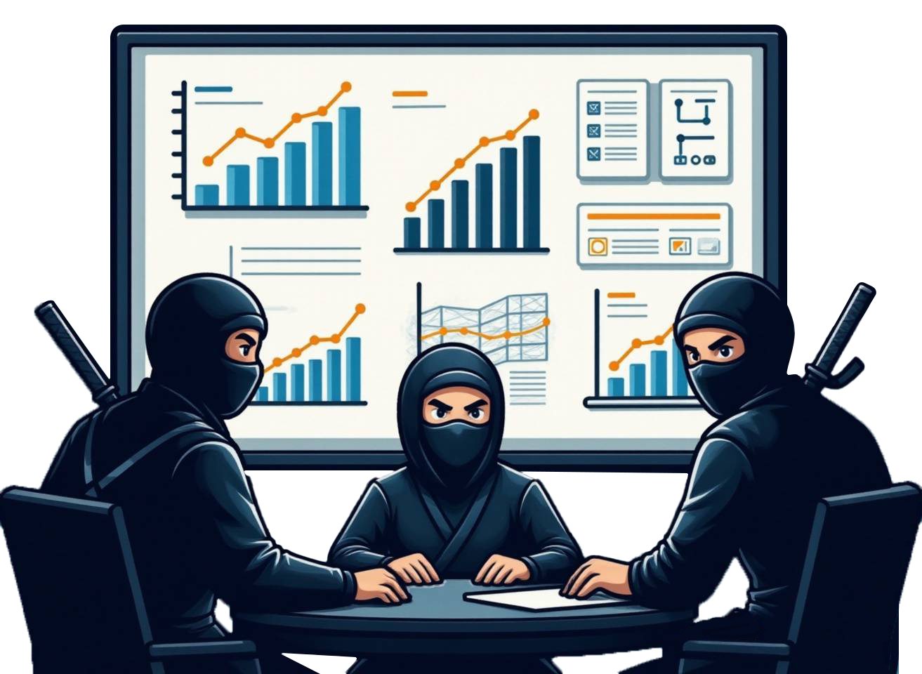 ninja discussing market
