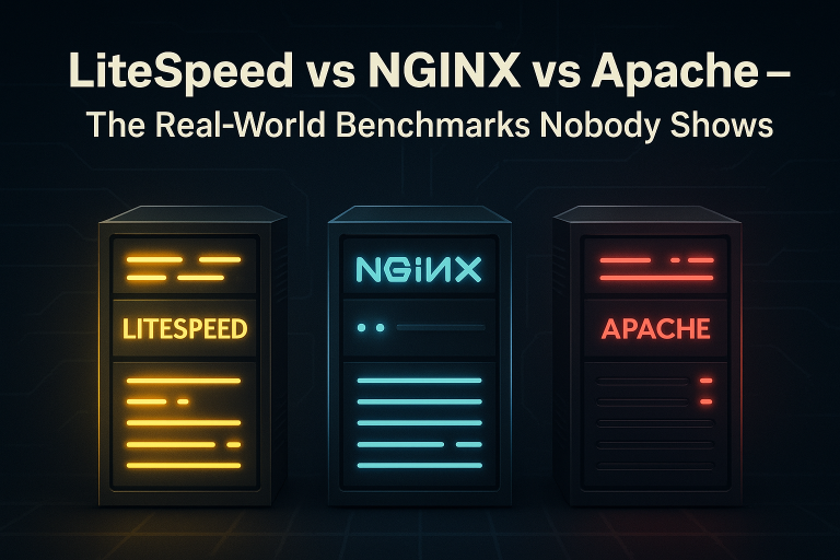 LiteSpeed vs NGINX vs Apache – The Real-World Benchmarks Nobody Shows