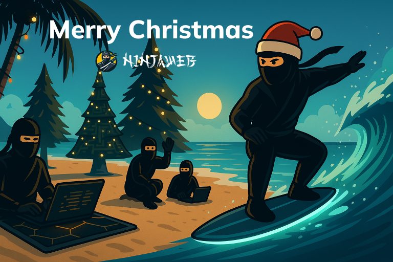 australian-ninja-christmas-beach