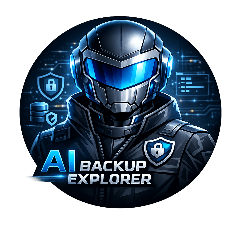 AI Backup Explorer logo