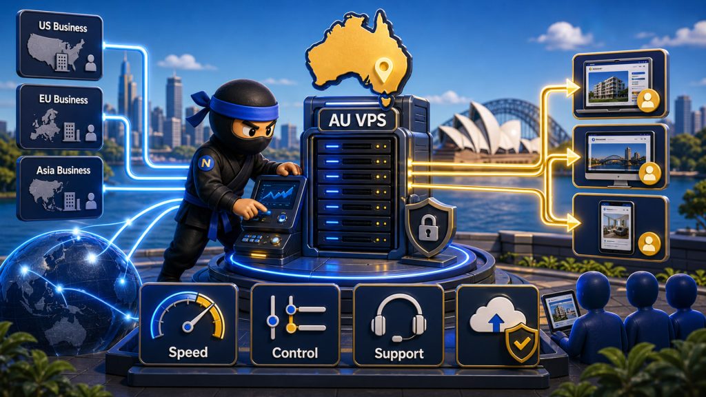 Australian VPS Hosting for Overseas Businesses That Need Local Presence