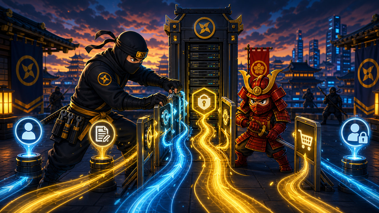 LiteSpeed Cache rules illustrated by NinjaWeb operators controlling WordPress cache paths