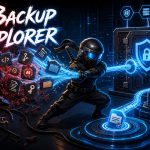 NinjaWeb AI Backup Explorer: Encrypted Backups for Local Work That Cannot Be Lost illustrated as a NinjaWeb featured image