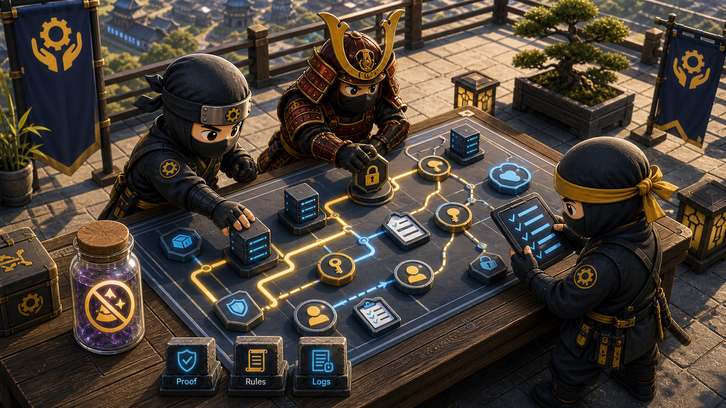 The Serious Operator Does Not Ask for Magic illustrated as a NinjaWeb featured image