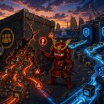 Shared Hosting warning signs illustrated by NinjaWeb operators inspecting an overloaded hosting box