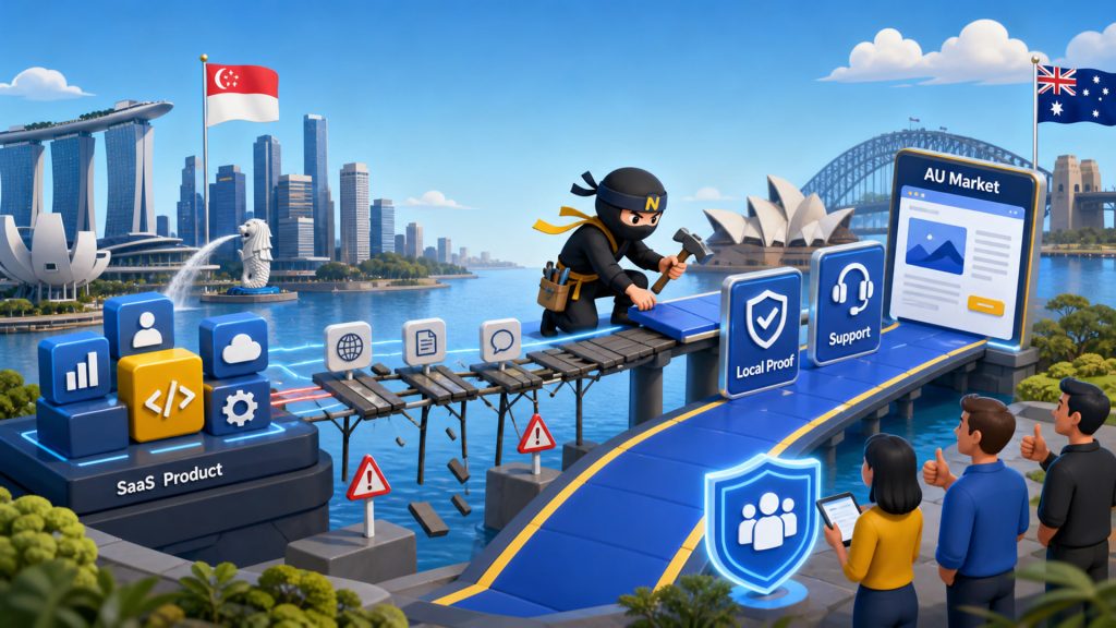 Why Singapore SaaS Companies Lose Trust When Australia Looks Like an Afterthought
