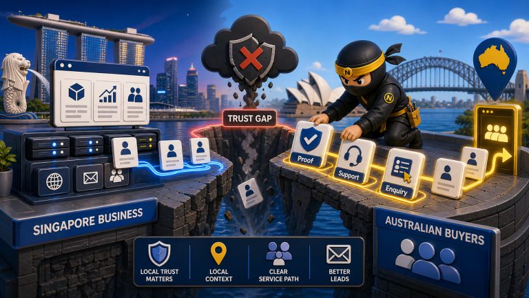 Singapore to Australia: The Digital Trust Gap That Kills Leads