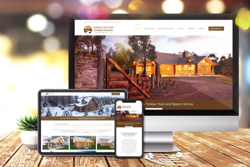 Alpine Log and Timber Houses project