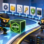 How to upload and run a Node.js app from cPanel illustrated as a NinjaWeb featured image