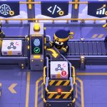 NinjaWeb team routes repeated webhook parcels through an identity checkpoint into one order and a duplicate holding lane